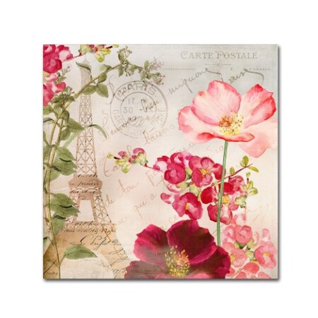 Trademark Fine Art Color Bakery 'Always Paris I' Canvas Art, 24x24 ALI5007-C2424GG